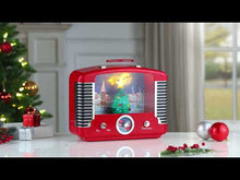 Load and play video in Gallery viewer, Mr Christmas North Pole Radio
