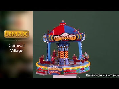 Lemax The Spin Out Fair Ride