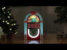 Load and play video in Gallery viewer, Mr Christmas Rock-O-Rama Juke Box Ornament
