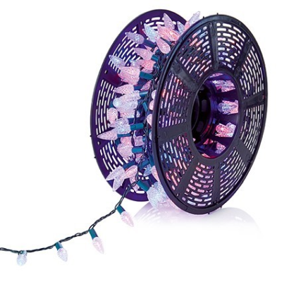 Premier 150 Rainbow LED Christmas Pinecone Lights