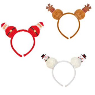 Christmas Pom Pom Character Headband