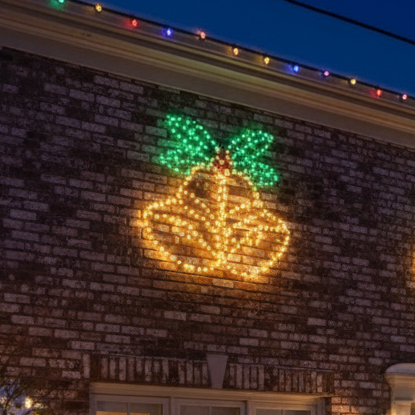 Twinkling Flexibright Bells and Holly
