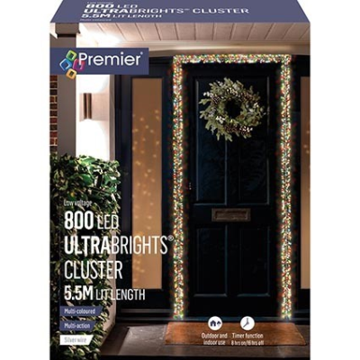 Premier 800 Multi Colour LED Ultrabright Cluster Lights
