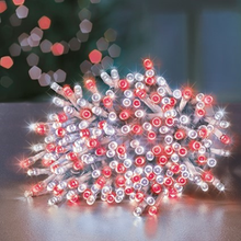 Load image into Gallery viewer, Premier 200 Red &amp; White Supabrights String Lights
