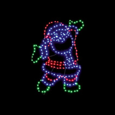 Twinkling Flexibright Santa