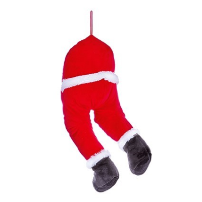 Animated Santa Legs Christmas Decoration