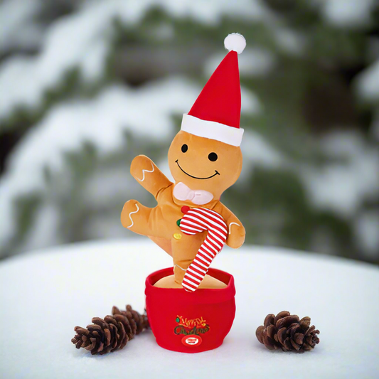 Christmas Dancing and Talkback Gingerbread Man