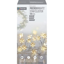 Load image into Gallery viewer, Premier 160 Microbrights Warm White Star Cluster Lights
