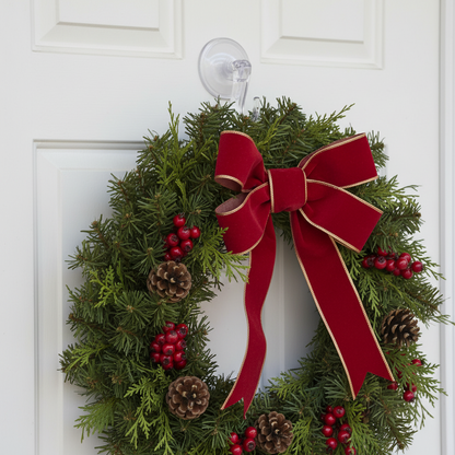 Clear plastic suction cup hook on a white background