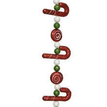 Load image into Gallery viewer, Christmas Candy Cane Garland
