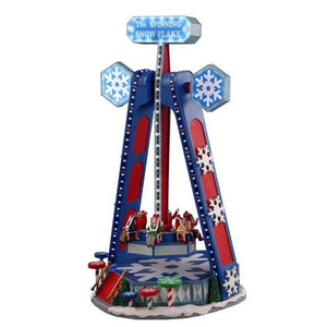 Lemax The Spinning Snowflake Christmas Carnival Decoration