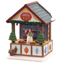 Load image into Gallery viewer, Lemax Hand Crafted Ornament&#39;s Christmas Market Stall
