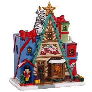 Lemax Nancys Christmas Boutique Christmas Village Shop