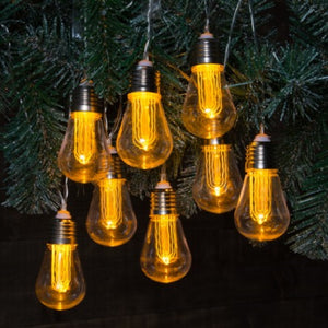 20 Vintage Pear Style LED Bulb String Lights