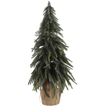 Load image into Gallery viewer, Mini Christmas Tree Real Look Foliage Glitter Finish
