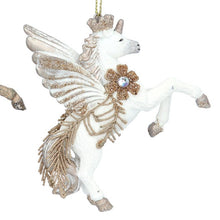 Load image into Gallery viewer, Flying Unicorn Christmas Tree Decorations
