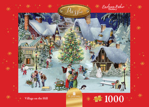 Coppenrath Christmas Village on the Hill 1000 Piece Jigsaw Puzzle
