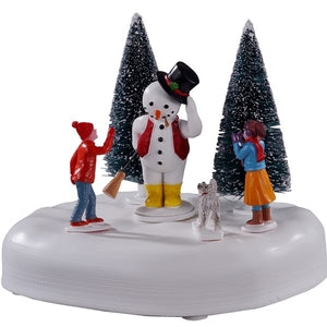Lemax Frosty Says Hi Christmas Village Decoration