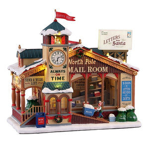 Lemax North Pole Mail Room Christmas Village Decoration