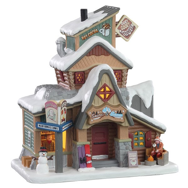 Lemax S'mores and Snow Christmas Village Decoration