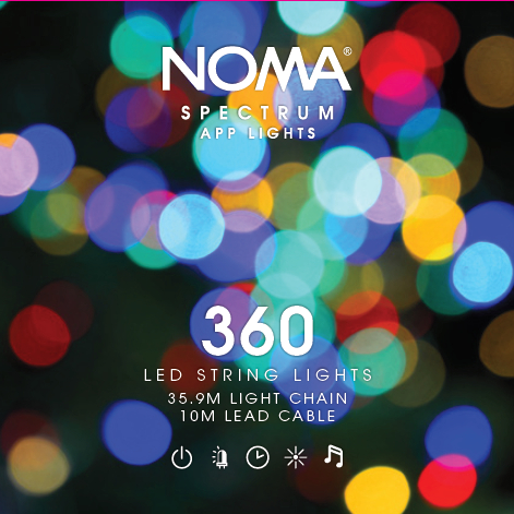 Noma 360 Spectrum App Lights