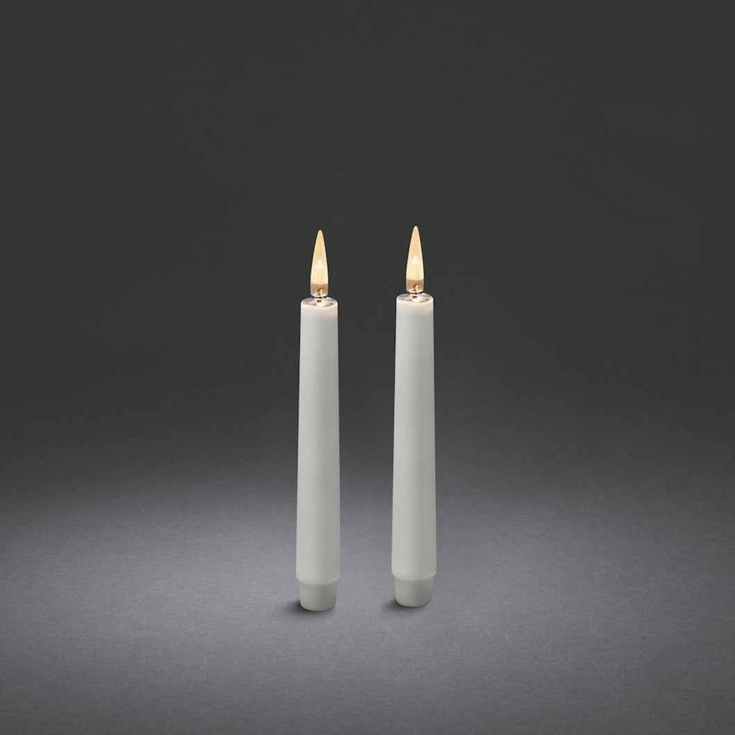 Set of 2 Living Light Candles 20cm