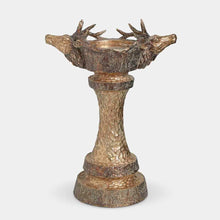 Load image into Gallery viewer, Gold Stag Candle Holder 31cm
