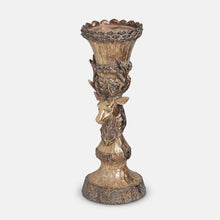 Load image into Gallery viewer, Gold Stag Candle Holder 30cm
