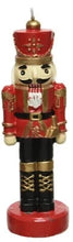 Load image into Gallery viewer, Christmas Nutcracker Real Wax Candle
