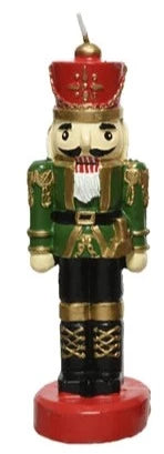 Christmas Nutcracker Real Wax Candle