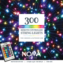 Load image into Gallery viewer, 300 Colour Changeable String Lights Remote Controlled
