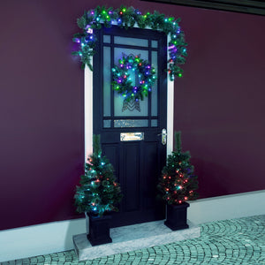 Noma Colour Changeable Christmas Door Set