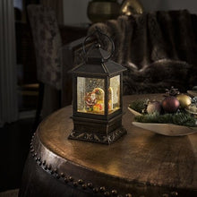 Load image into Gallery viewer, Konstsmide Christmas Santa Scene Mini Water Lantern
