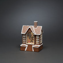 Load image into Gallery viewer, Ginger Bread House Water Lantern
