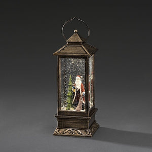 Konstsmide Santa and Christmas Tree Water Lantern