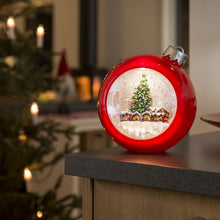 Load image into Gallery viewer, Red Christmas Bauble Water Spinner
