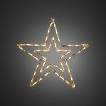 Load image into Gallery viewer, Konstsmide Acrylic Christmas Star Light Warm White LED
