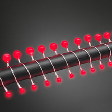 Load image into Gallery viewer, Konstsmide 80 Red Berry Lights Clear Cable Alternating Size

