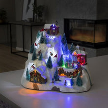 Load image into Gallery viewer, Konstsmide Christmas Ski Mountain Lit Village
