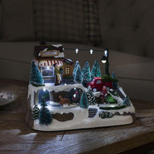 Load image into Gallery viewer, Konstsmide Christmas Tree Seller Lit Village Decoration
