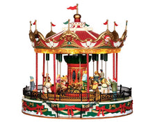 Load image into Gallery viewer, Lemax Santa Carousel Decoration
