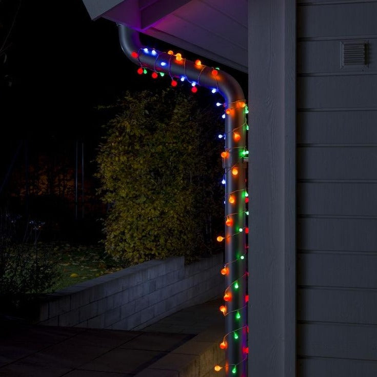 Konstsmide 80 Multi Coloured Berry Lights Alternating Size