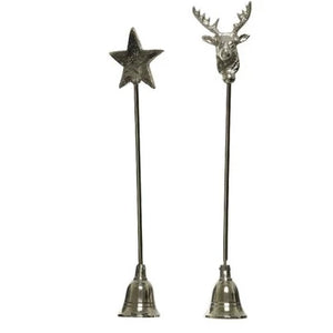 Christmas Silver Candle Snuffers