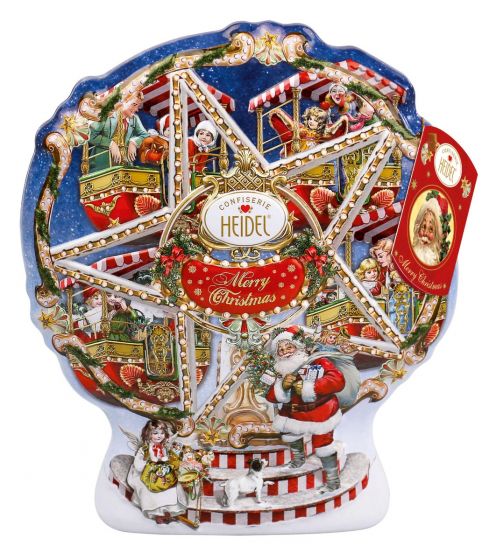 Christmas Ferris Wheel Chocolate Gift Tin
