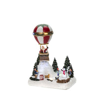 Load image into Gallery viewer, Konstsmide Mechanical Christmas Hot Air Balloon Scene
