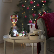 Load image into Gallery viewer, Konstsmide Mechanical Christmas Hot Air Balloon Scene

