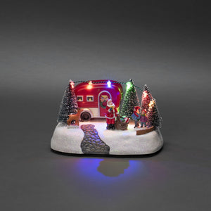 Christmas Caravan Scene Decoration