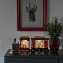 Load image into Gallery viewer, Christmas Train Water Spinner Lantern
