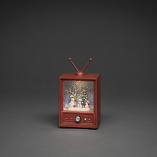 Load image into Gallery viewer, Konstsmide Snowmen Christmas TV Water Lantern
