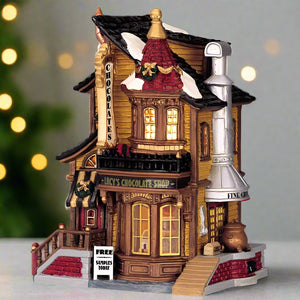 Lemax Lucy's chocolate shop Christmas Village Decoration